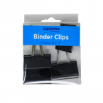 BLACK BINDER CLIP 4PC 41MM (BC-2722)